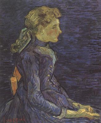 Vincent Van Gogh Portrait of Adeline Ravoux (nn04) china oil painting image